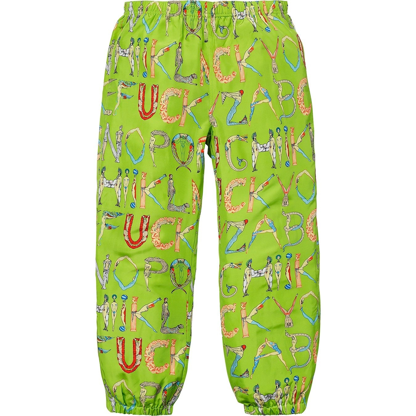 Alphabet Silk Pant view 4